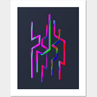 GEOMETRIC LINES Posters and Art